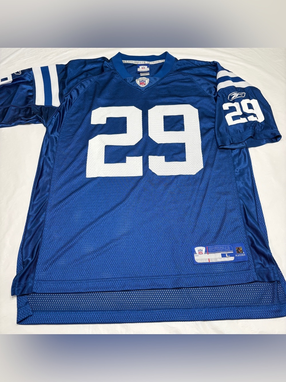 Reebok NFL Indianapolis Colts Joseph Addai #29 Jersey Men’s Large